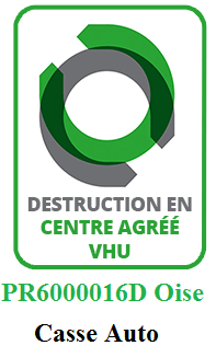 Logo Destruction en Centre Agréé VHU